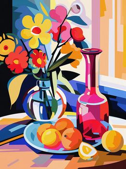 Gemälde, Abstract Still-life 19, Kosta Morr