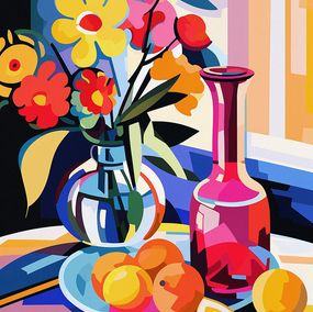 Gemälde, Abstract Still-life 19, Kosta Morr