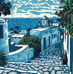 Gemälde, Sidi Bou Said, Kosta Morr