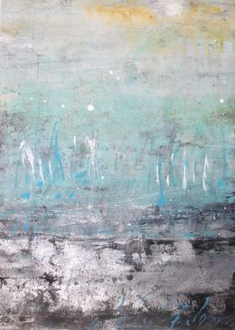 Painting, On the Surface 9, Laura Spring
