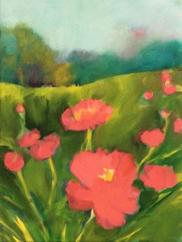 Gemälde, Peonies, Lauren Acton
