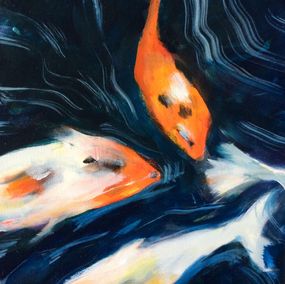 Gemälde, Coy Koi, Lauren Acton