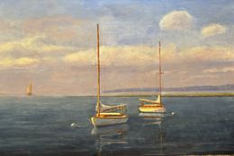 Gemälde, Barnegat Light, Mark Hunter