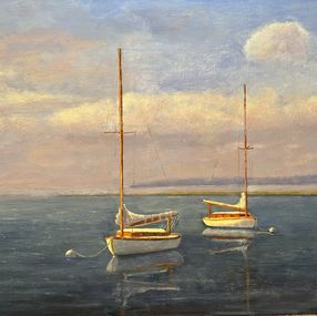 Gemälde, Barnegat Light, Mark Hunter