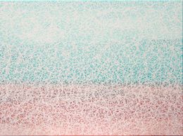 Peinture, White Veil Harmony Series #11, Ray Brandolino