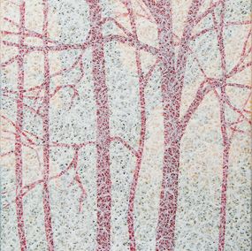 Painting, White Veil Harmony Series #5, Ray Brandolino