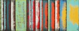 Gemälde, Yellow panels, Ronald Hunter