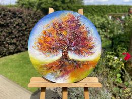 Painting, Tree of Life #4, Selene Art