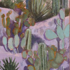 Gemälde, Cactus Garden, Stephanie Berry