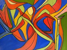 Painting, The Twist of Life, Steven Miller