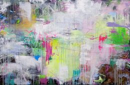 Painting, XXL Abstract, A Life of Conundrums, Susan Wooler