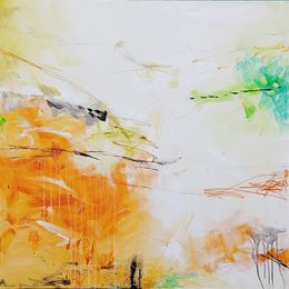 Peinture, XXL Abstract Until you shine, Susan Wooler