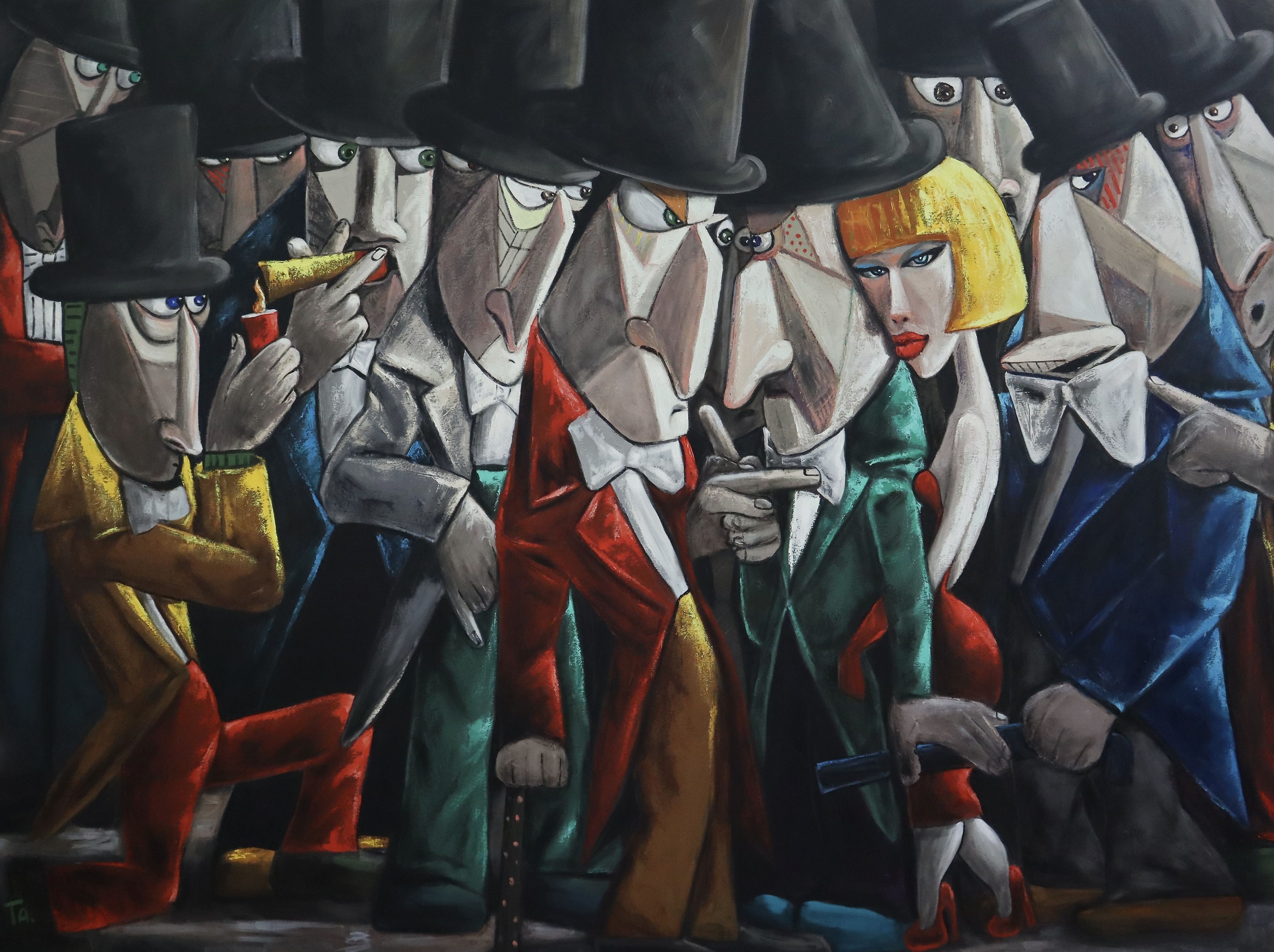 Ta Byrne, 12 Angry men and a Lady in red Ta Byrne, 12 Angry men and a Lady in red