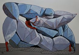 Painting, Lovers in love, Ta Byrne