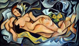 Gemälde, Édouard's Olympia, Valerie Vescovi