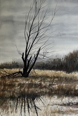 Gemälde, Marshland, Victor Roschkov