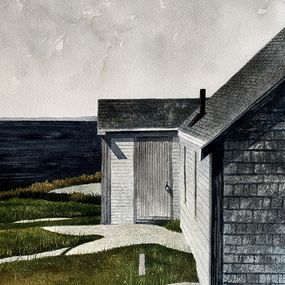 Painting, North Atlantic, Victor Roschkov
