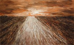 Painting, Endless Road, Vladimir Volosov