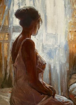 Gemälde, Alone With Her Thoughts, William Oxer F.R.S.A.