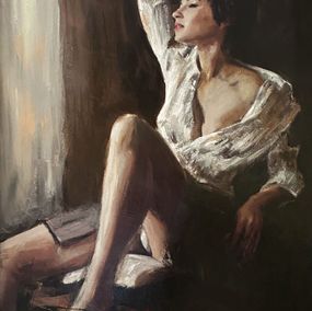 Gemälde, Tiny, Sharp Arrows or,  Nabokov's Wife, William Oxer F.R.S.A.