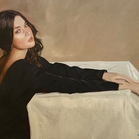 Painting, Reaching Out, William Oxer F.R.S.A.