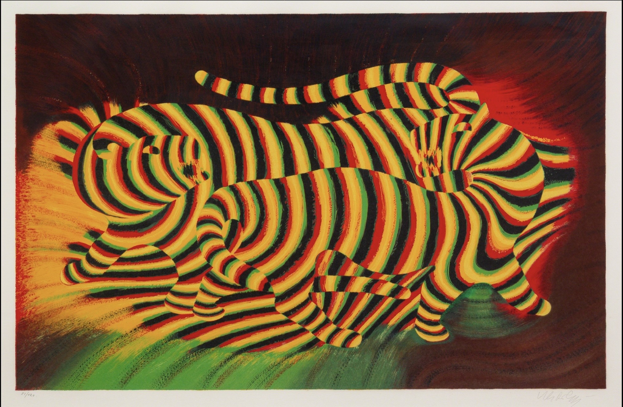 Victor Vasarely, Tigres Victor Vasarely, Tigres
