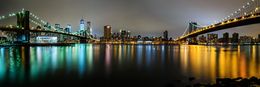 Photography, Panoramic view of Brooklyn and Manhattan Bridges, Beyti Barbaros