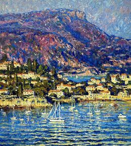 Gemälde, Magic of the French Riviera, Andrii Chebotaru