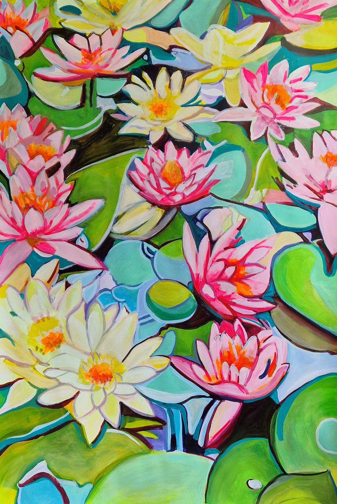 Alexandra Djokic, Water lilies Alexandra Djokic, Water lilies
