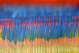 Painting, Raining sunset, Sumit Mehndiratta