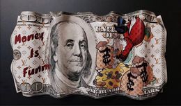 Gemälde, Money is funny, Roberta Modena