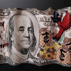 Painting, Money is funny, Roberta Modena