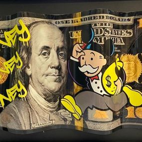 Painting, Money Money Money, Roberta Modena