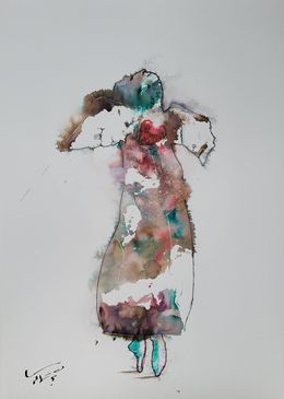Fine Art Drawings, Suspendida e ingrávida por Amor, Teo Franco