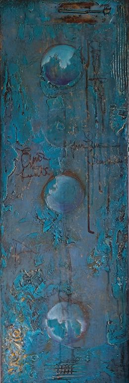 Gemälde, Fantastic world, Laurence Hubswerlin Diradourian