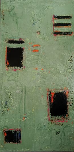 Gemälde, Spring is coming, Laurence Hubswerlin Diradourian