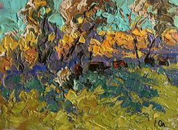 Gemälde, A light breeze in the meadows, Ivanyuk Oleksiy