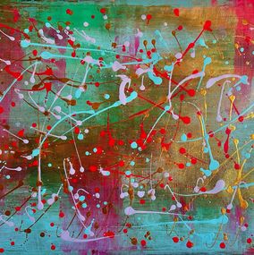 Gemälde, Falling stars, Adela Stanic