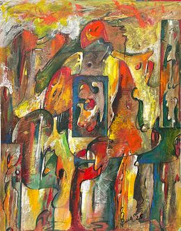 Painting, Dancing in the Rain V, Kajazun (Kajo) Avetisyan