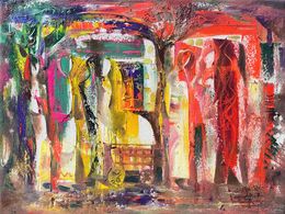 Painting, Mystical Nightfall, Seyran Gasparyan