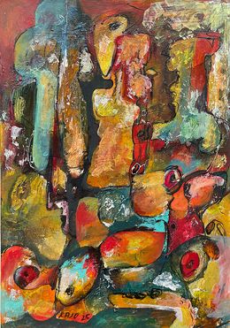 Painting, Dancing in the Rain VI, Kajazun (Kajo) Avetisyan