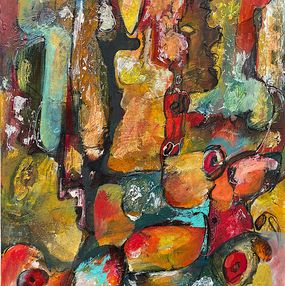 Gemälde, Dancing in the Rain VI, Kajazun (Kajo) Avetisyan
