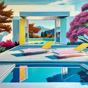 Painting, Together through time, Lilly Muth