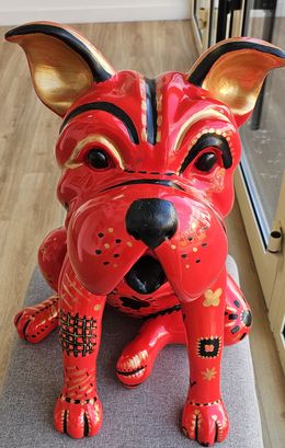 Skulpturen, Chien Rouge, Chantal Derderian-Christol