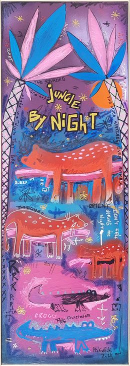 Gemälde, Jungle by Night, PickWick