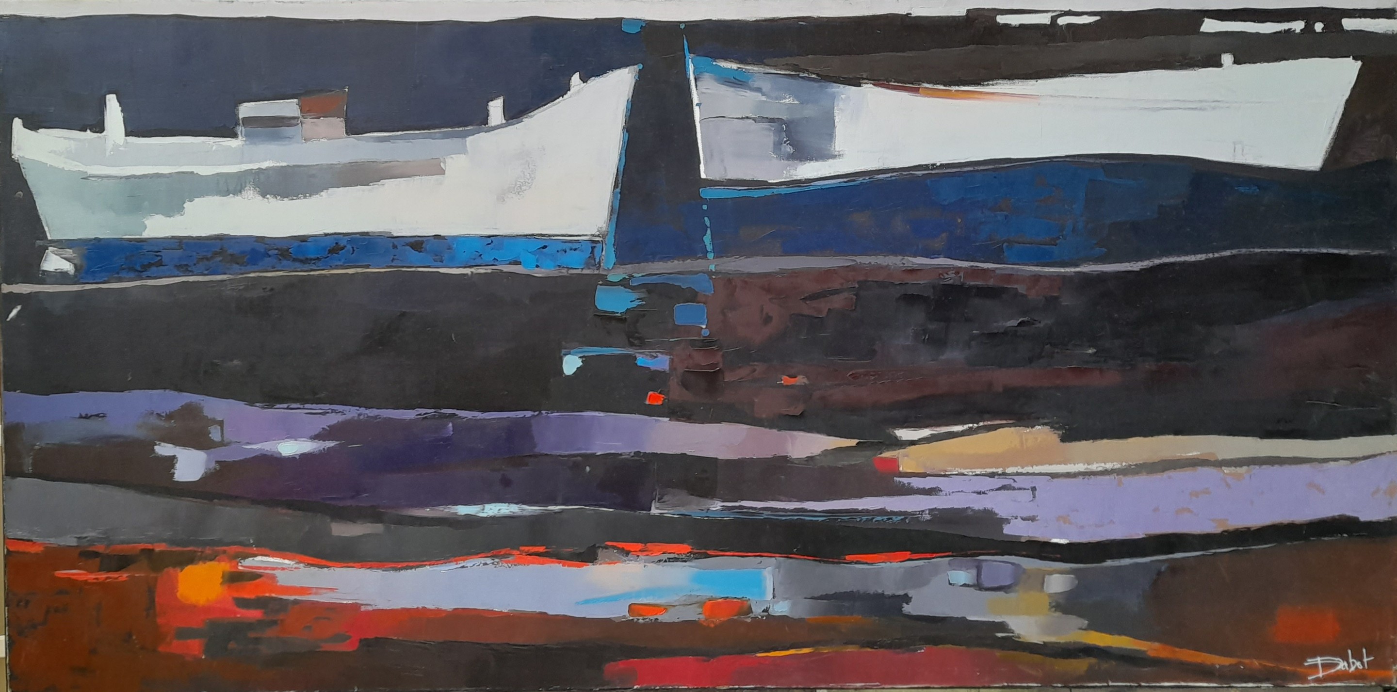Céline Dabot, Les deux barques Céline Dabot, Les deux barques