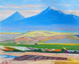 Peinture, Guardians of Ararat Field, Samvel Atasunts