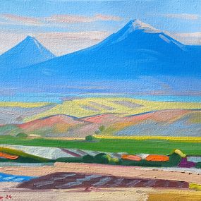 Gemälde, Guardians of Ararat Field, Samvel Atasunts