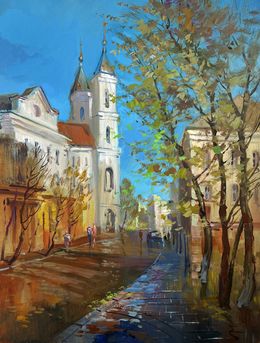 Painting, Autumn City Symphony, Suprunchuk Yuriy