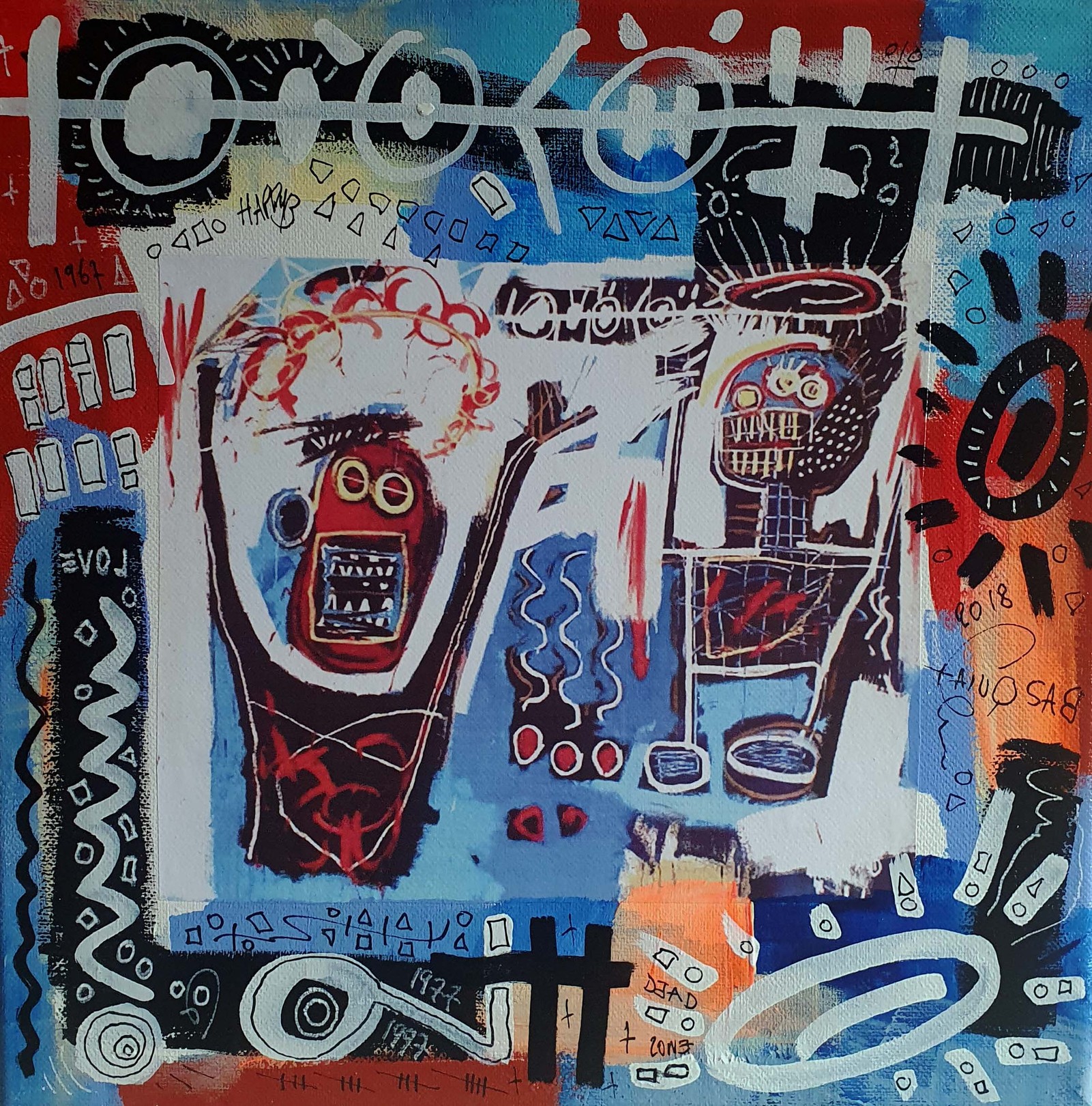 PyB, Palm Spring Basquiat PyB, Palm Spring Basquiat